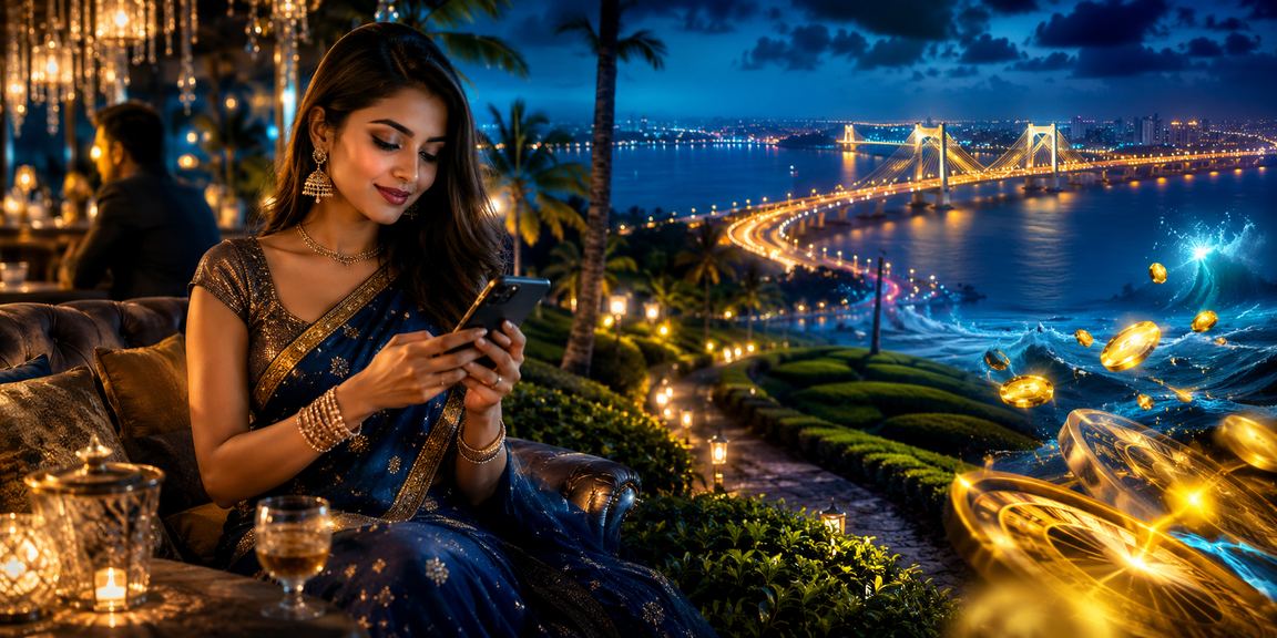 A user enjoying chang222jtx casino games on mobile amid the tea garden surroundings of Barisal